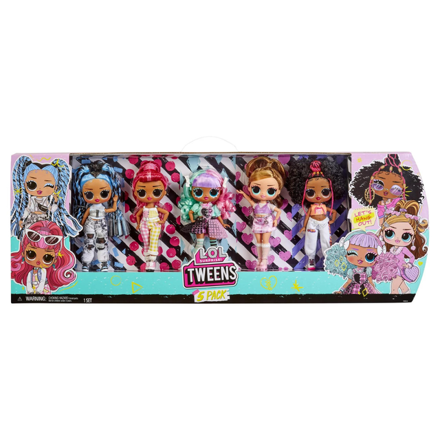 L.O.L. Surprise! Tweens Series 1 - 2 5 Pack LOL Surprise! IGA1199