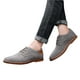 LSLJS Men's Leather Shoes sur l'Autorisation, Mode pour Hommes Casual Solide Lacet Oxfords Cuir Chaussures Hommes d'Affaires Chaussures – image 1 sur 3