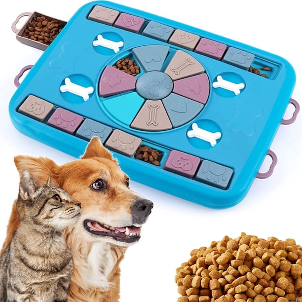 Muyoka Welpettie Dog Puzzle Feeding Toy IQ Training Slow Feeding Bowl Toy Interactivo Pet Food Dispenser