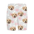 thumbnail image 3 of Xysaqa Big & Tall Men's Pajama Short Pants, Funny Dog Paw Printed Lounge Shorts for Women Plus Size Soft Elastic Waist Sleep Shorts 3X 4X 5X Summer Savings (Unisex), 3 of 8