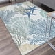 thumbnail image 2 of Alfombra Tritard Nautical Coastal Area 183x274 cm Azul, 2 of 7