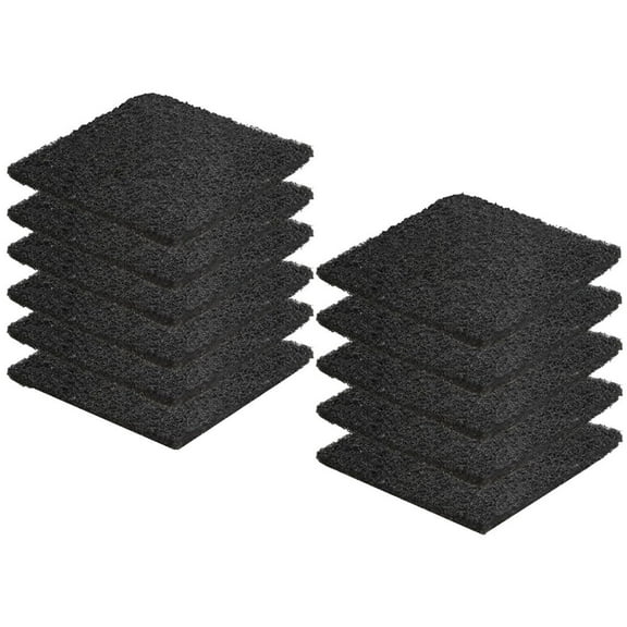 10 Pack Activated Charcoal Deodorizer Sheets,Compost Filter Sheets for Indoor Kitchen,Filter Cotton for Recycle Bin,Odor Filter for Indoor Kitchen,Replacement Odor Absorbing Filter Refills