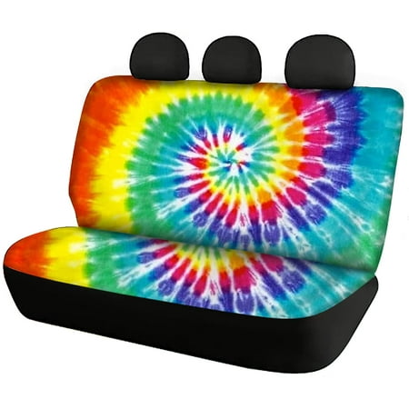 Fashion Rainbow Tie Dye Spiral Design Anti Slip Cloth Fabric Car Seat Protectors Universal Fits Sedan Front Back Cover Full Sets For Women Canada - Tie Dye Back Seat Covers Fashion Rainbow Tie Dye Spiral Design Anti Slip Cloth Fabric Car Seat Protectors Universal Fits Sedan Front Back Cover Full Sets For Women Canada - Tie Dye Back Seat Covers