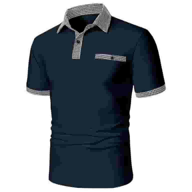 B91xZ Mens Polo Shirt Quick Dry Performance Print Short B91xZ Mens Polo Shirt Quick Dry Performance Print Short