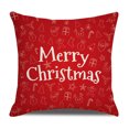thumbnail image 1 of Moyic Funda de almohada navideña con estampado de Navidad, funda de cojín para sofá, funda de almohada decorativa para el hogar, sofá, Navidad, Kits de decoración para fiestas No.20 Moyic HA007803-20, 1 of 6