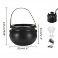 thumbnail image 2 of Halloween 12 LED Lights Spray Sprayer Decoration Witch Pot Sprayer Pond, 2 of 3