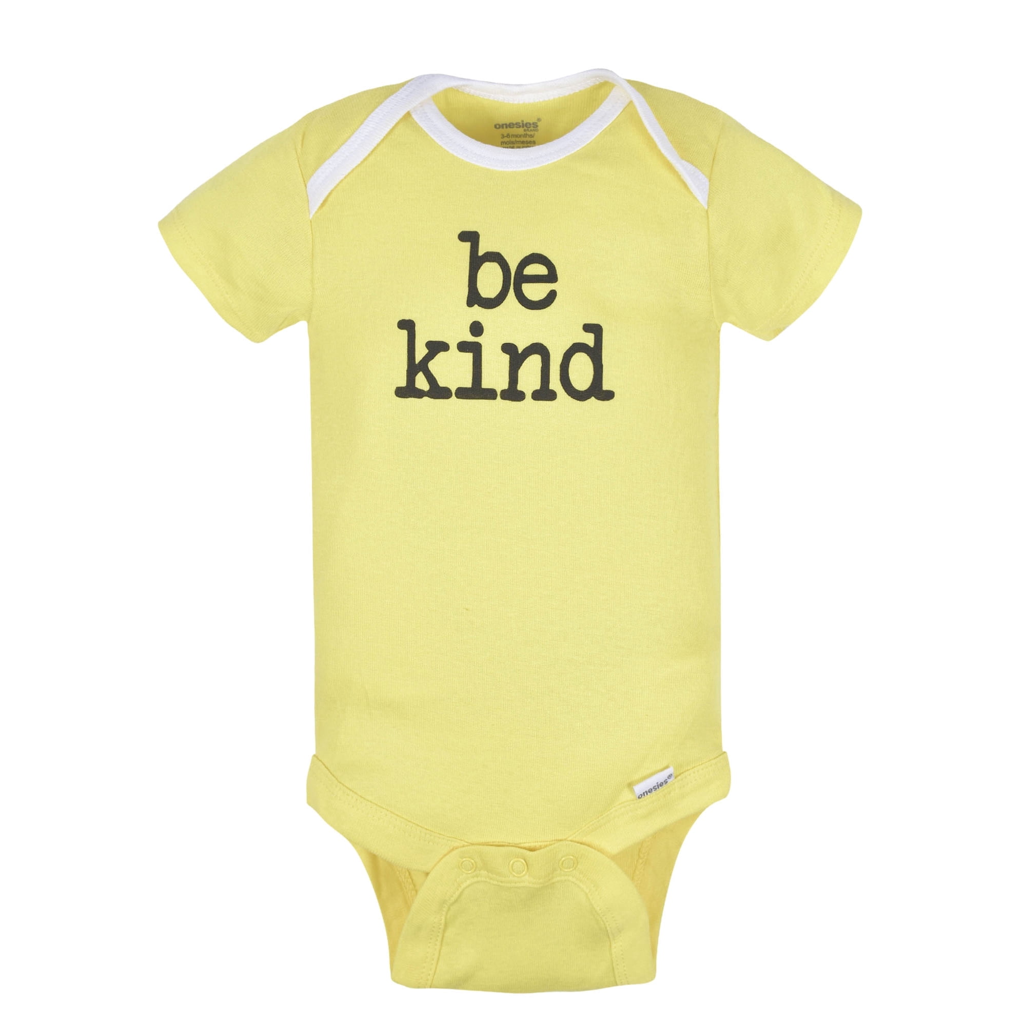 Onesies Brand Baby Boy or Girl Gender Neutral Short Sleeve Onesies Bodysuits, 8-Pack, Sizes Newborn-12M