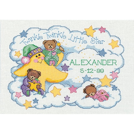 Birth Announcement Counted Cross Stitch - Dimensions