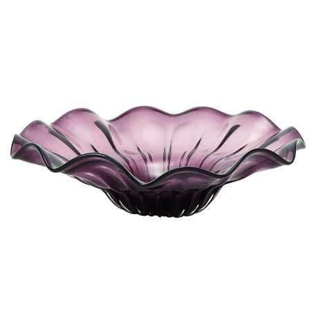 Urban Designs 19 Large Decorative Gl Bowl Amethyst Purple Urban Designs 19 Large Decorative Gl Bowl Amethyst Purple