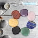 thumbnail image 3 of 7 Unids Piedra de Curación con Cristal Forma Irregular Natural Fina Suave Siete Chakra Energía Slice Piedra cristalina Piedra Spptty no, 3 of 7