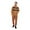 Neon Orange, variant on Men's Tiger Striped Reflective Tape Track Suits 2 Piece Sweatsuit Set ST576 - Neon Orange - Medium
