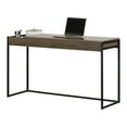 thumbnail image 3 of Mezzy Computer Desk Brown Walnut South Shore, 3 of 14