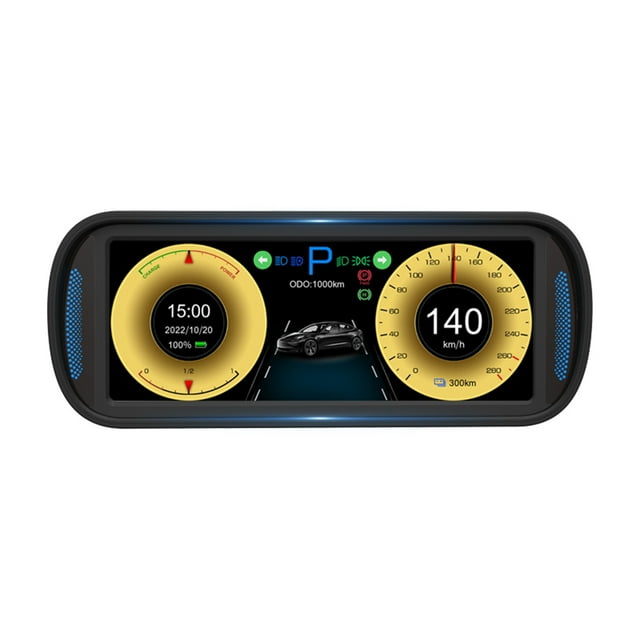 Model Car Head Up Display Replacement for /3 2019-2022 Car LCD Instrument 1280x480 6.8inch IPS Screen Date Synchronization