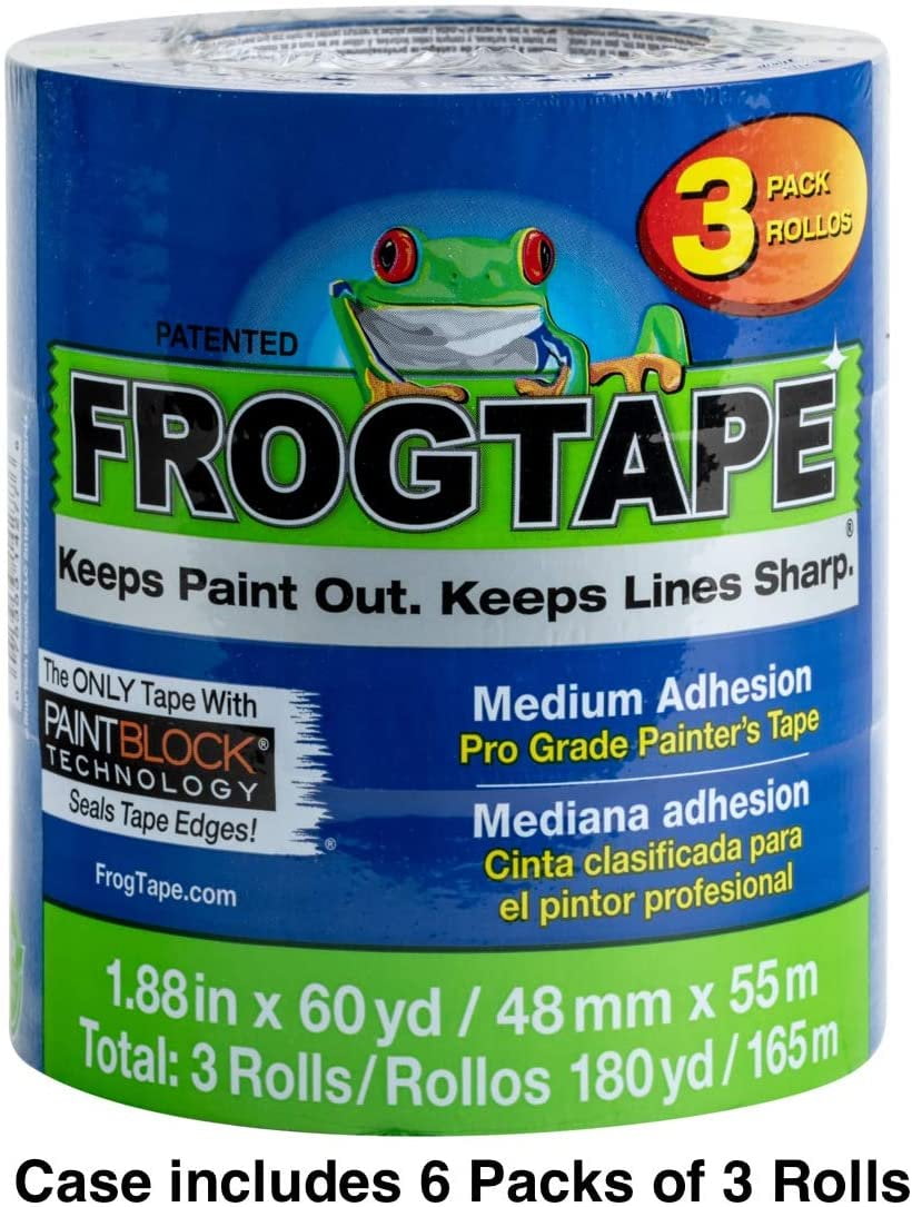 FrogTape Pro Grade 1.41 in. x 60 yd. Blue Painter's Tape Blue, 6