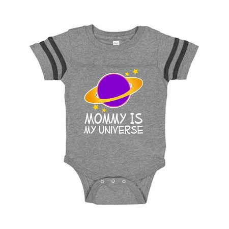 

Inktastic Mommy is My Universe Baby Gift Gift Baby Boy or Baby Girl Bodysuit