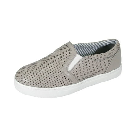 

FUZZY Mila Women s Wide Width Casual Everyday Slip-on Shoes