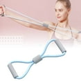 thumbnail image 2 of Figure 8 Resistance Band Yoga Pulling Rope with Handles Arm Back Shoulder Stretch Bands Exercise Equipment for Home Workout Physical Therapy Strength Training Chest Leg Fitness, 2 of 6