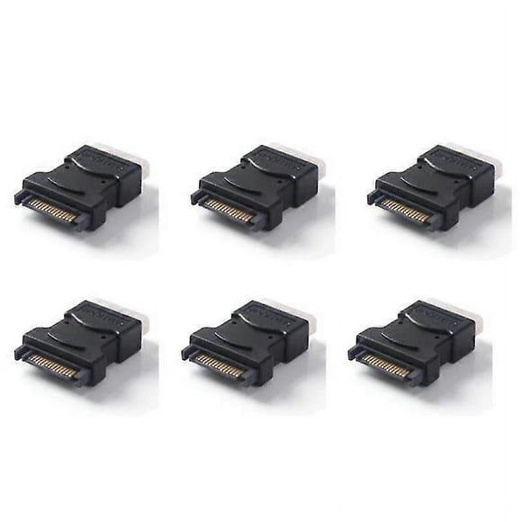 4 Pin Molex PC IDE Female to 15 Pin SATA Male Power Adapter Convertor Connector Cable Adapter