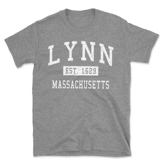Lynn Massachusetts Classic Established Men's Cotton T-Shirt