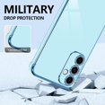 thumbnail image 5 of Compatible with Samsung Galaxy A35 5G Case Cute Luxury Plating Design for Women Girly, Soft TPU Shockproof Reinforced Corners Protective Phone Case for Galaxy A35 5G 6.6", Blue, 5 of 12