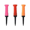thumbnail image 2 of Tee de golf elástico de 3 piezas Zero Friction Golf  Color al Cola  Golf Club Tees, 2 of 5