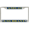thumbnail image 1 of USS Brant AMS-43 License Plate Frame, 1 of 1