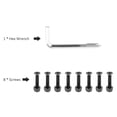 thumbnail image 3 of Skateboard Hardware Set 8pcs Skateboard Deck Screws Standard Cross Screwdriver, 3 of 8