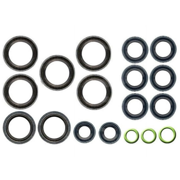 A/C System O-Ring and Gasket Kit - Compatible with 2002 - 2010 Saturn Vue 2003 2004 2005 2006 2007 2008 2009