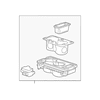 Genuine OE GM Cup Holder - 20988282