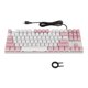 thumbnail image 1 of Accesorios de computadora, teclado mecánico 87 teclas teclado para juegos teclado para juegos funcionalidad de alta precisión, 1 of 9