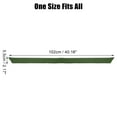 thumbnail image 2 of Unique Bargains 2 Pcs Adjustable Nonslip Sweat Wicking Tennis Tie Headband Sweatband for Men Women Green, 2 of 6