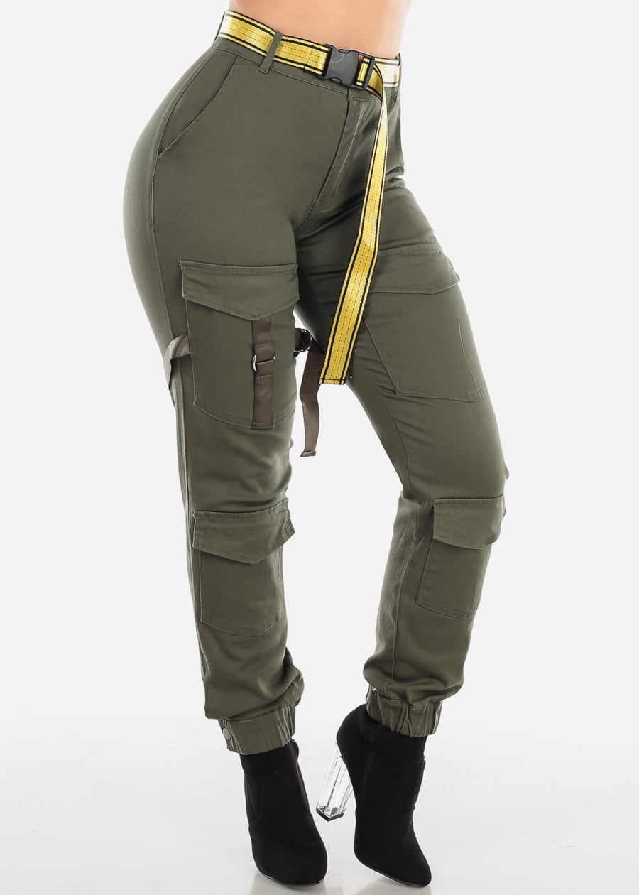 cargo belt pants