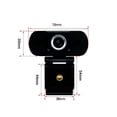 thumbnail image 3 of 1080P HD Webcam Potable USB 2.0 Digital Computer Camera with Noise Cancelling Microphone for Laptops Desktop Computers, 3 of 4
