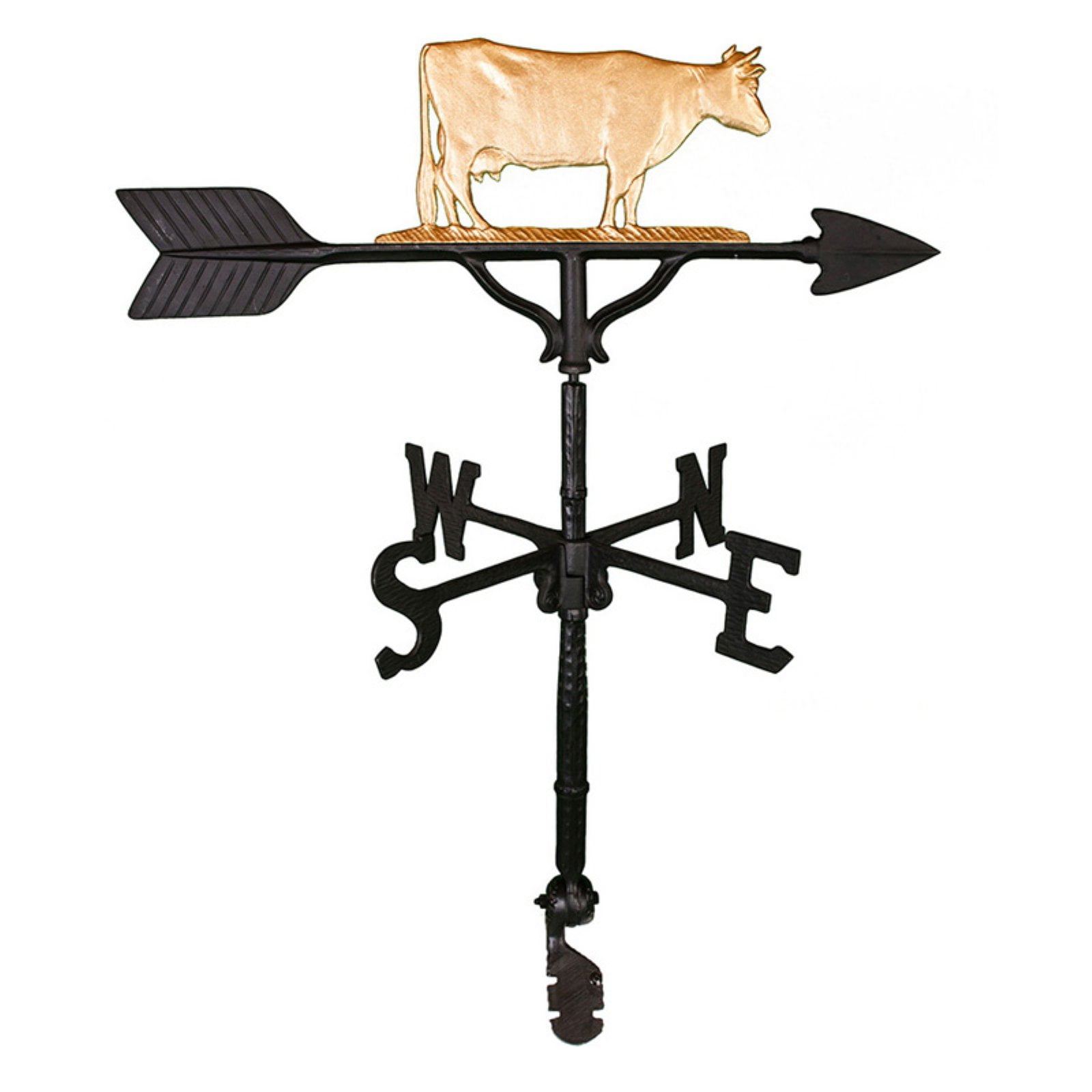 Gold Cow Weathervane 32 in. by Montague Metal Products Inc.