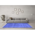 thumbnail image 3 of Ahgly Company Indoor Rectangle Persian Blue Bohemian Area Rugs, 2' x 5', 3 of 4