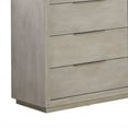 thumbnail image 3 of Benjara BM273421 64 in. Kim Modern Solid Acacia Wood 8 Drawer Dresser, Heather Gray, 3 of 5