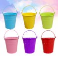 thumbnail image 3 of 20pcs Mini Tinplate Bucket Small Flower Bucket Tinplate Flower Bucket Mini Plants Bucket, 3 of 8