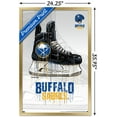 thumbnail image 3 of NHL Buffalo Sabres - Drip Skate 21 Wall Poster, 22.375" x 34", Framed, 3 of 3