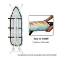 thumbnail image 4 of HELLHERO Starfish Ironing Board Cover Standard Size 15x54, Thick Padding Elastic Edge Resist Scorching and Staining Heavy Duty Padded Iron Board Covers, 4 of 5