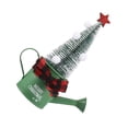 thumbnail image 2 of Yuarrent Mini soporte para árbol de Navidad caprichoso con Base de nieve decoración versátil regalo de Navidad Artificial Kits de decoración para fiestas, 2 of 6