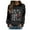 Black, variant on Womens Valentine'S Day Pullover Letter Print Round Neck Womens Sweaters,Blue,2XL