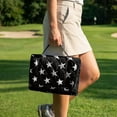 thumbnail image 4 of Yuyamidu American Flag Golf Cart Seat Covers with Pockets Red Line Golf Cart Seat Towel Blanket for Club Car Seats Covers Accessories, 4th of July, 4 of 8