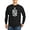 Black, variant on CafePress - Delta Chi Black And White Coat Of Arms Long Sleeve T Shirt - Long Sleeve Dark T-Shirt