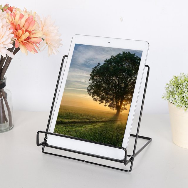 Table Decoration,Iron Innovative Tabletop Book Book Rack Tabletop Storage Rack Elevated Design