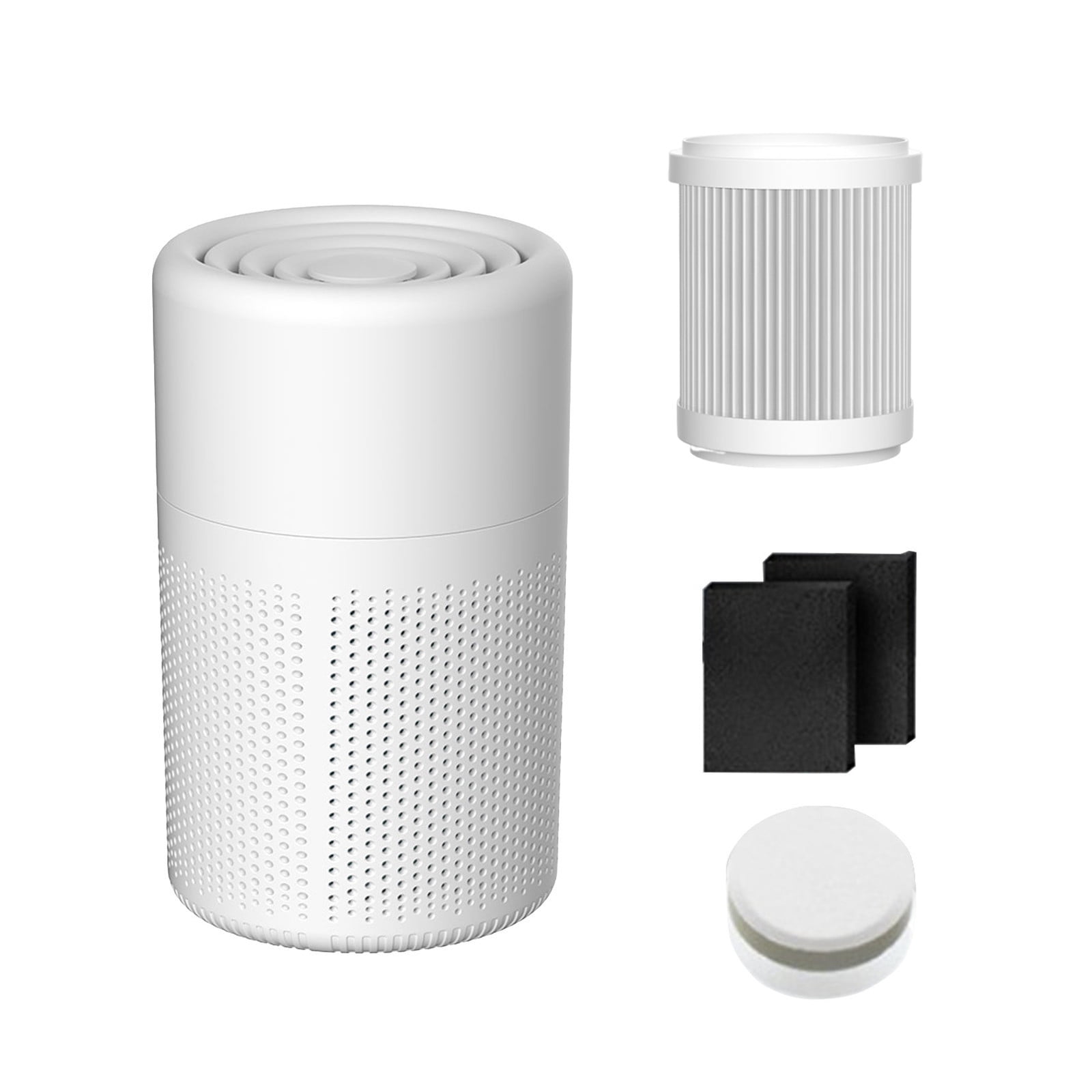 Room Air Filter with Aromatherapy Sheet, USB-Powered Compact Air Purifier for Home, Office, Bedroom, Removes Dust, Pet Dander, Odors, and Improves Air Quality for Comfortable Breathing