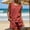 Red plus size 2 piece set a1, variant on Cagogo Women Plus Size 2 Piece Tank Top Shorts Set Casual Summer Outfits Loose Sleeveless Round Neck Tops Comfy Pants Matching Lounge Sets Tracksuits Loungewear Travel Airport Clothes, Yellow L
