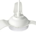 thumbnail image 5 of White Ceiling Fan with Remote Control & Dimmable LED Light, 52" 3 Blades, 5 of 7