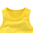 thumbnail image 5 of Zanarzt Boys Sleeveless Shirt Boys Active Tank Tops Athletic Sleeveless Shirts for Sports and Everyday Wear Yellow,12-18 Months, 5 of 5