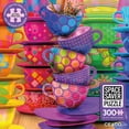 thumbnail image 2 of Jigsaw Puzzle Ceaco Rainbow - Tazas de té (300 piezas), 2 of 9