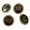 Style 6, variant on Yammee 4 Pcs Alloy Buttons Jackets Pants Buttons Sewing Buttons Uniform Buttons